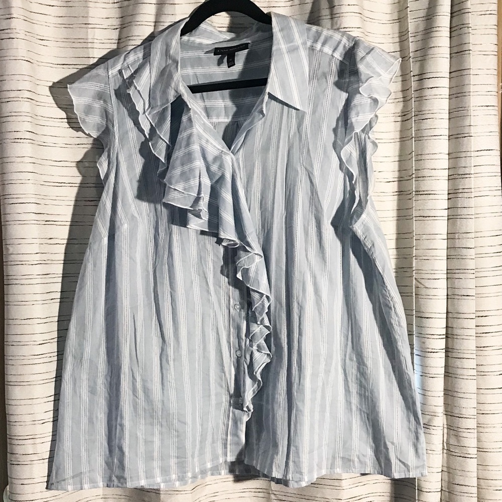 Lane Bryant 100% Cotton button up shirt (women)